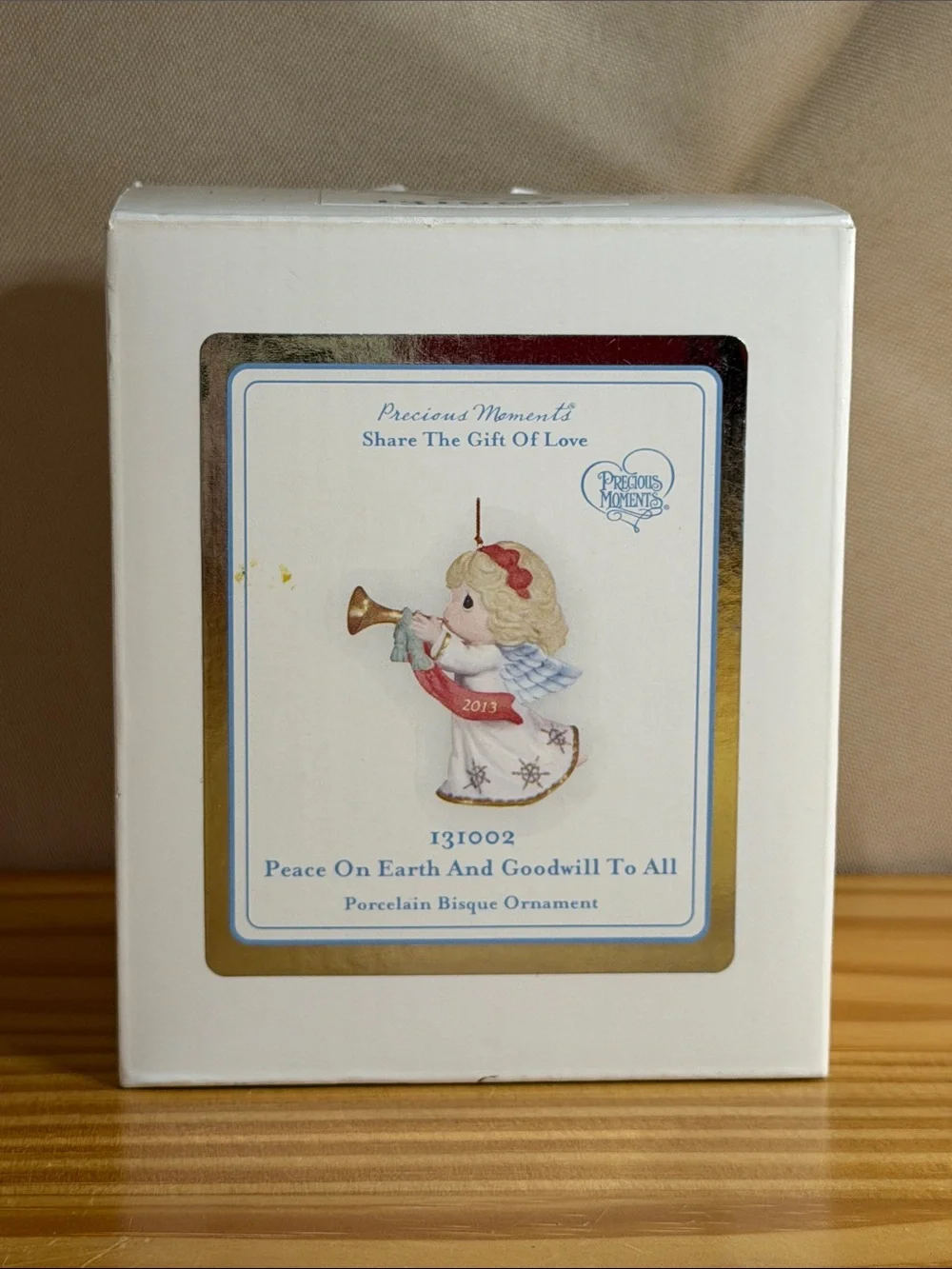 Precious Moments Share The Gift Of Love Ornaments 2011-2015 Set of 5